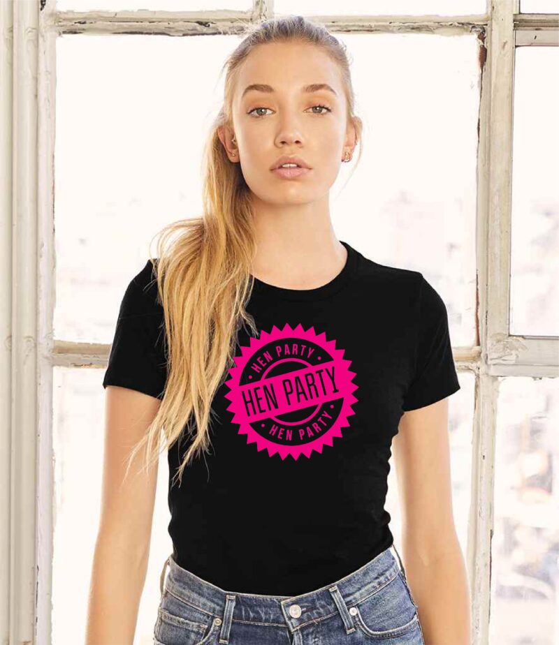 Hen Party Stamp Tee