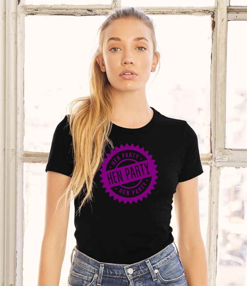 Hen Party Stamp Tee - Image 5