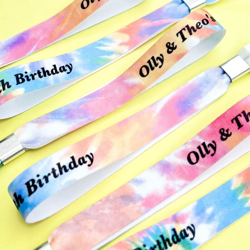 Personalised fabric wristbands - Image 3