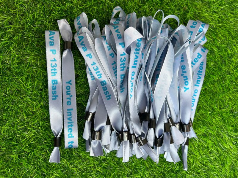 Personalised fabric wristbands - Image 5